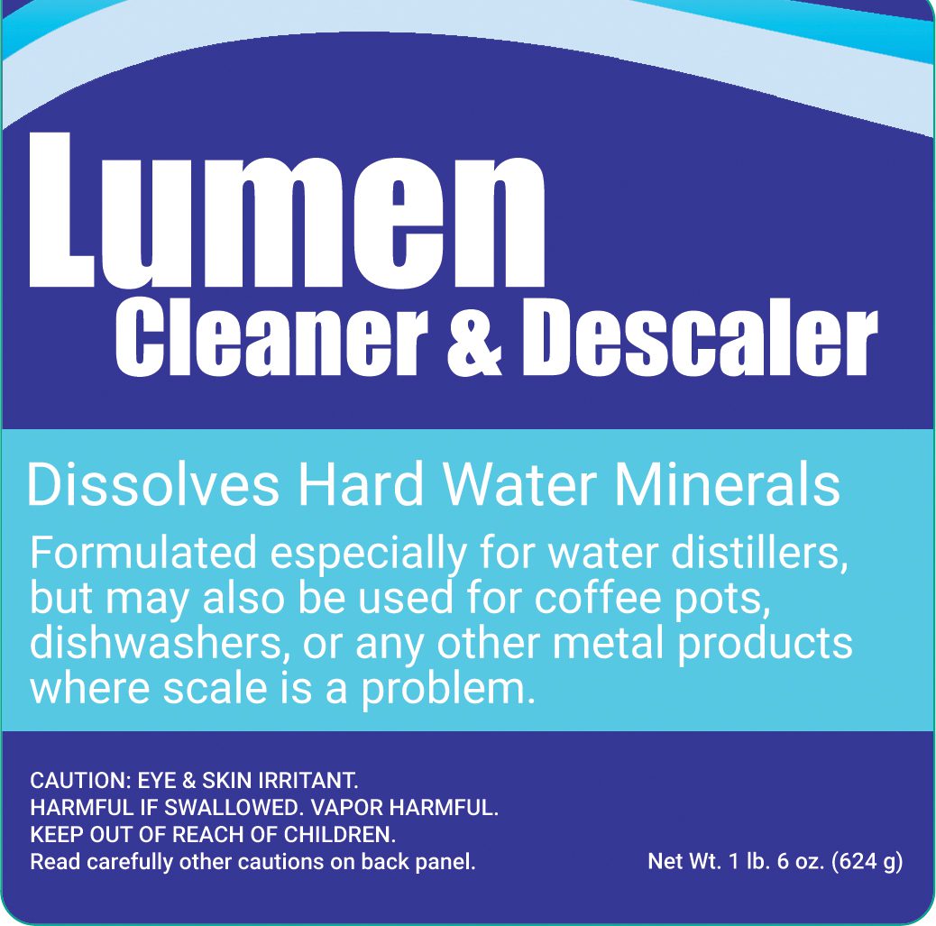 Lumen Water Distiller Cleaner & Descaler # 6603